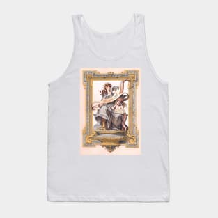 The Goddess Minerva and Cupid Tank Top